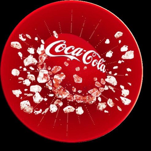 Прямоугольная столешница Werzalit (60х110 см) Cola печать Красный Прямоугольная столешница Werzalit (60х110 см) Cola печать Красный
