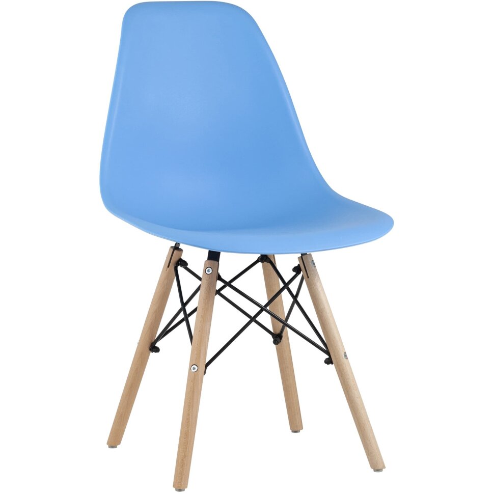 Стул Eames Style DSW голубой (разборный каркас) Стул Eames Style DSW голубой (разборный каркас)