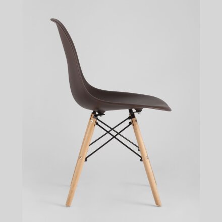Стул Eames DSW коричневый x4 