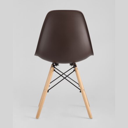 Стул Eames DSW коричневый x4 