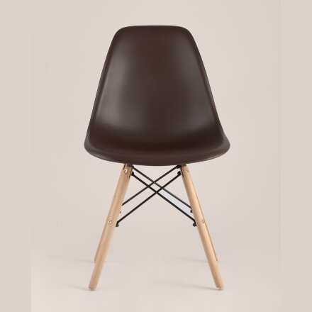 Стул Eames DSW коричневый x4 