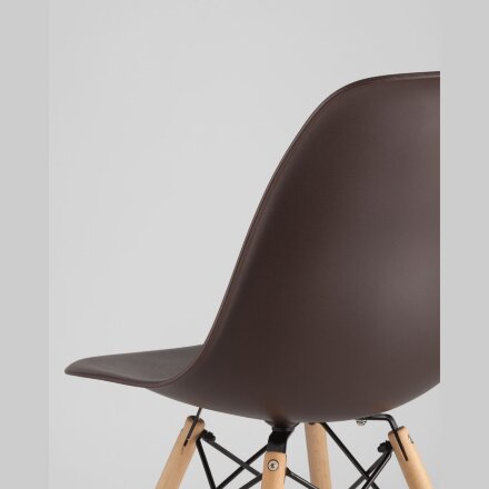 Стул Eames DSW коричневый x4 