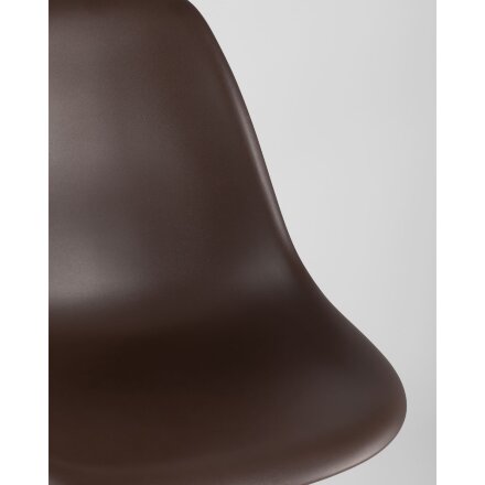 Стул Eames DSW коричневый x4 