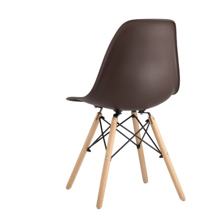 Стул Eames DSW коричневый x4 