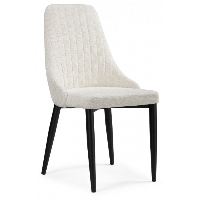 Стул на металлокаркасе Kora white / black Стул на металлокаркасе Kora white / black