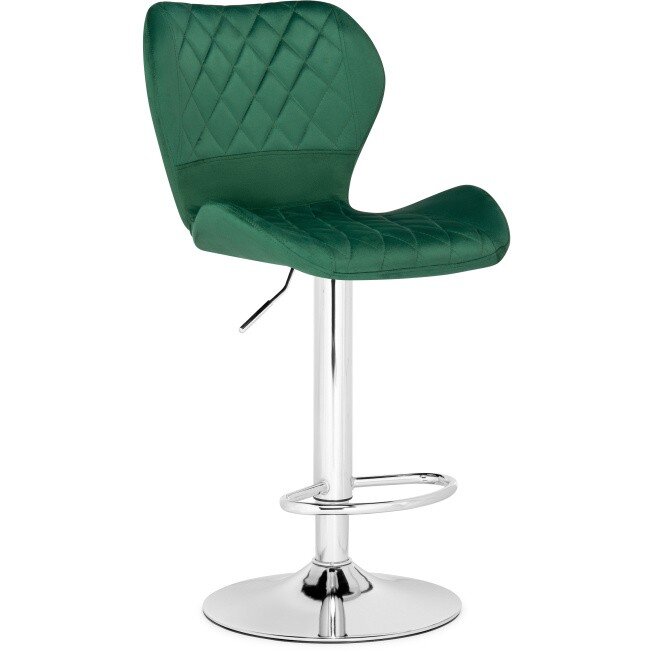 Барный стул Porch green / chrome Барный стул Porch green / chrome