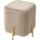 Пуф для гостиной ARES BLUVEL-40 BEIGE / GOLD М-City 