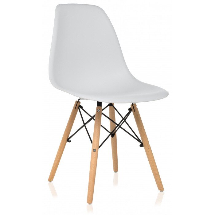 Стул деревянный Eames PC-015 white Стул деревянный Eames PC-015 white