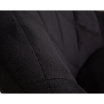 Стул барный LOGAN BLACK черный велюр MJ9-101